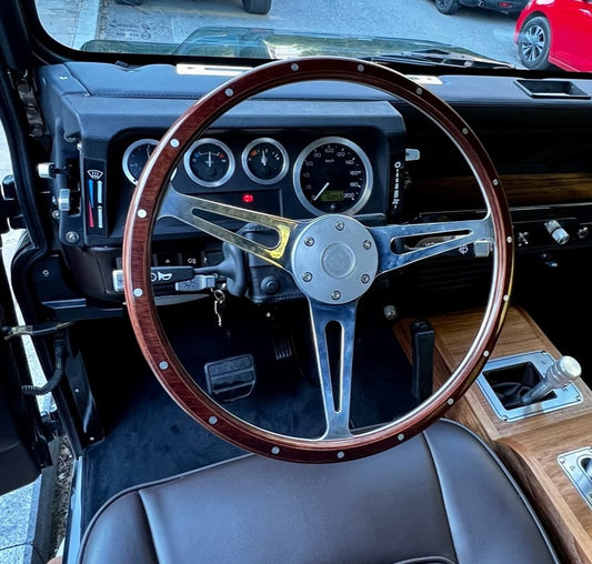 Mahogany Steering Wheel