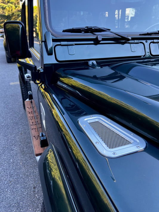 Land Rover Defender Aluminium Wing Top Vents